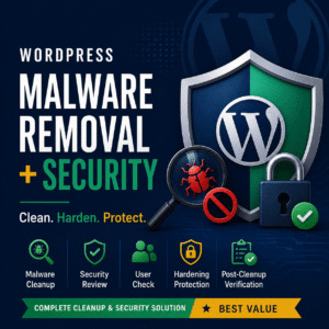 WordPress malware removal and security hardening service by GrowPep