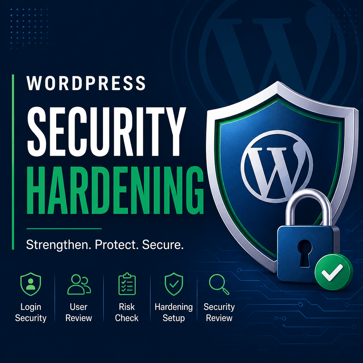 WordPress security hardening service by GrowPep
